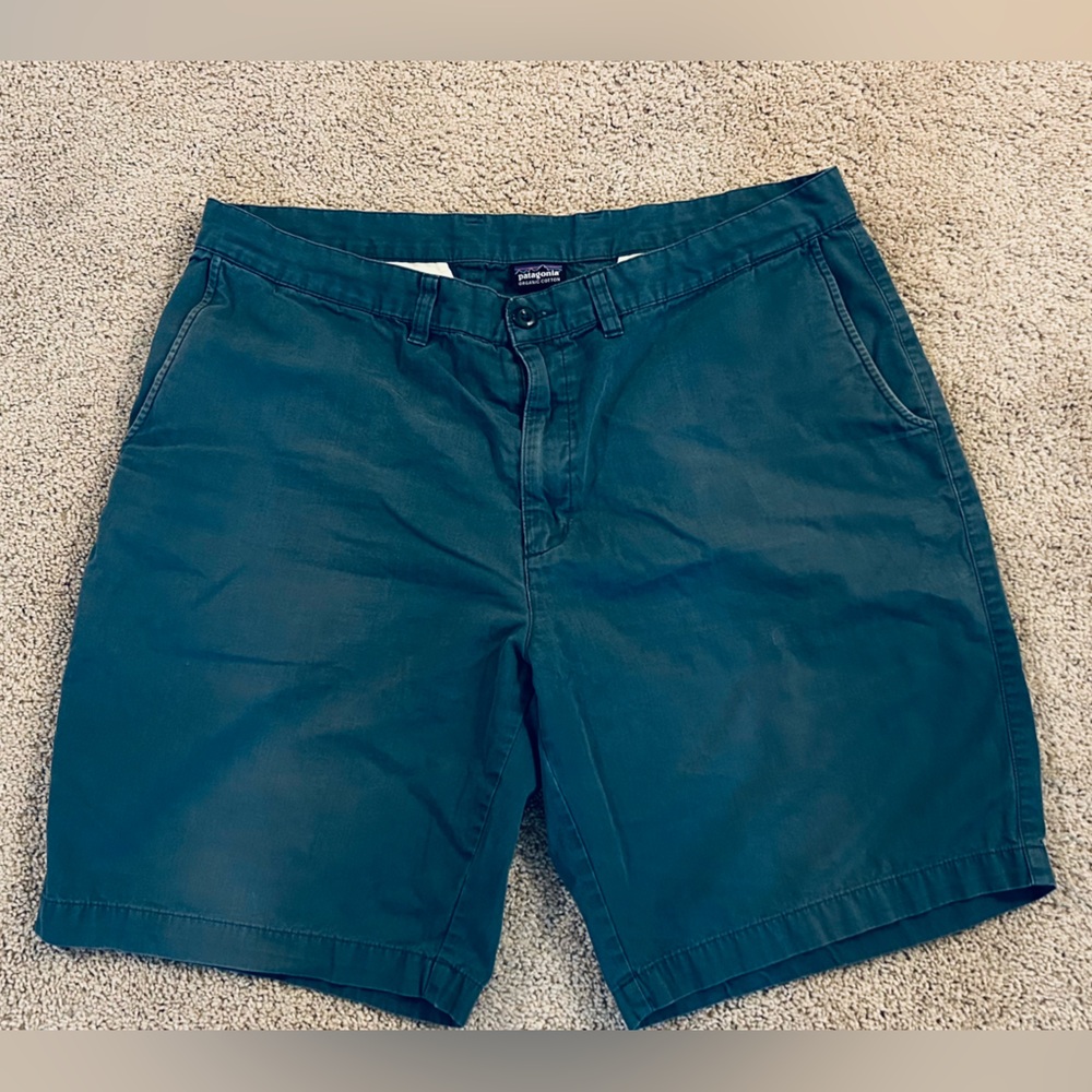 Patagonia Blue Organic Cotton Shorts